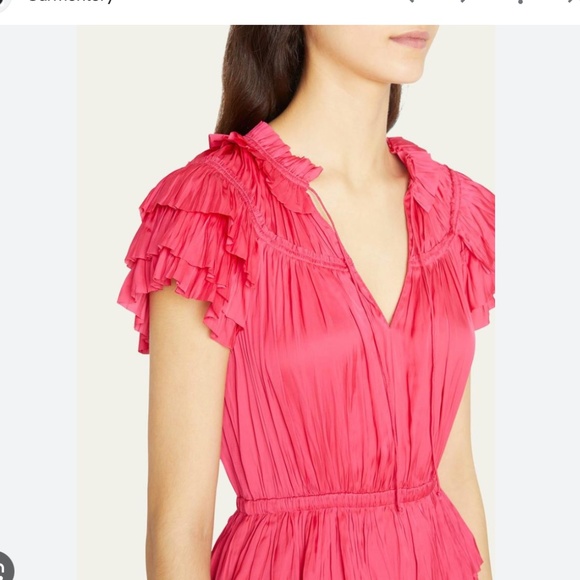 ULLA JOHNSON vesna dress in pristine size 6 - Picture 2 of 8